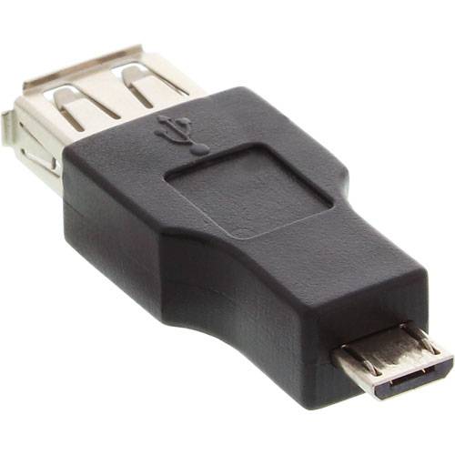INLINE - Micro-USB OTG Adapter - Micro-B Stecker an USB A Buchse
