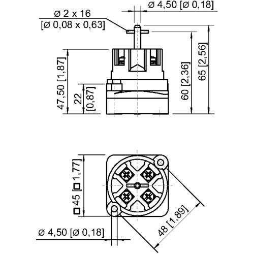 Stahl Steuerschalter 128471