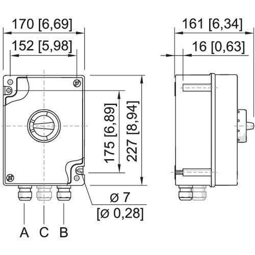 Stahl Leistungsschalter 249224