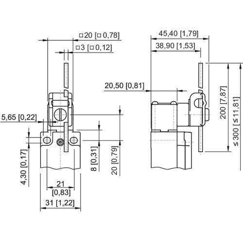 Stahl Positionsschalter 254894