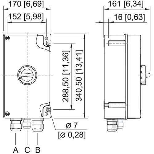 Stahl Leistungsschalter 147204