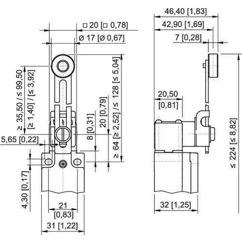Stahl Positionsschalter 8060/2-2-DS-60