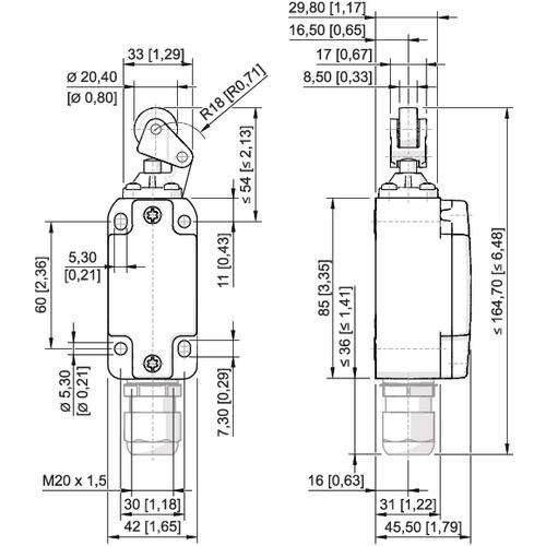 Stahl Positionsschalter 258237