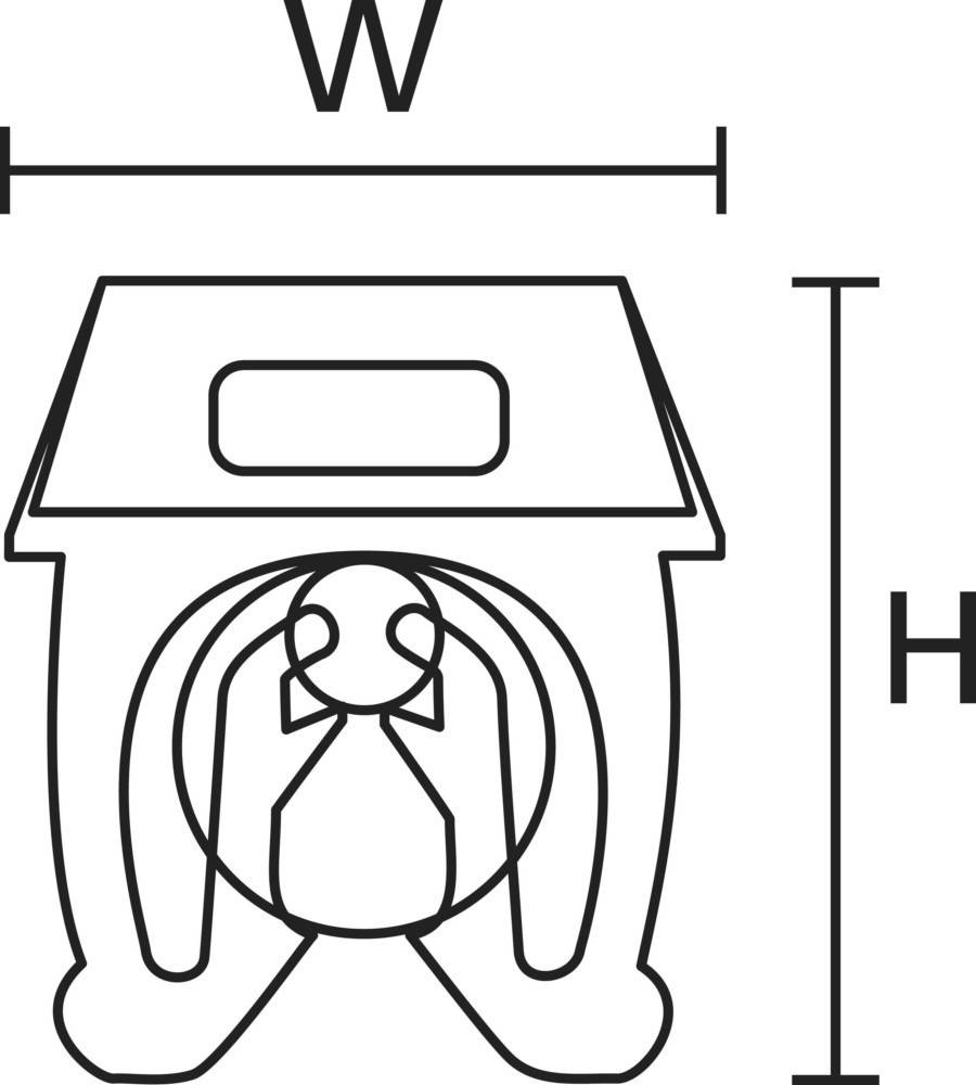 HellermannTyton Kennzeichnungsclip WIC0-6 PA66 YE 1000