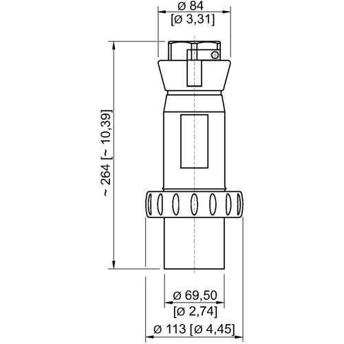 Stahl Stecker 8579/12-405