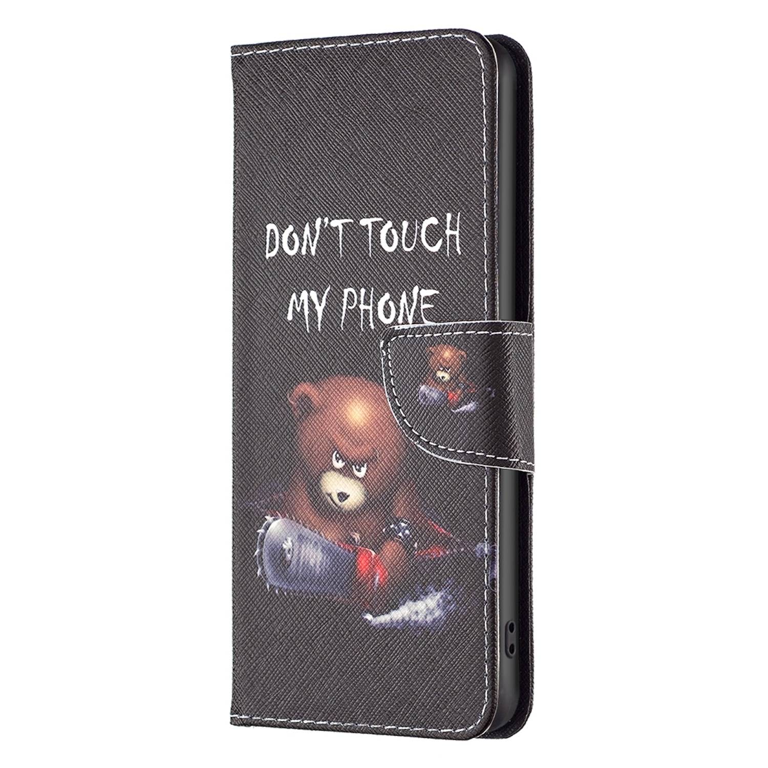 Für Motorola Moto G84 5G Kunst Leder Book Wallet Schutz Tasche Motiv 1