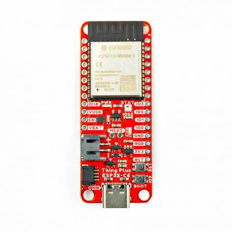 SparkFun Thing Plus ESP32-C6 RISC-V Qwiic USB-C connector