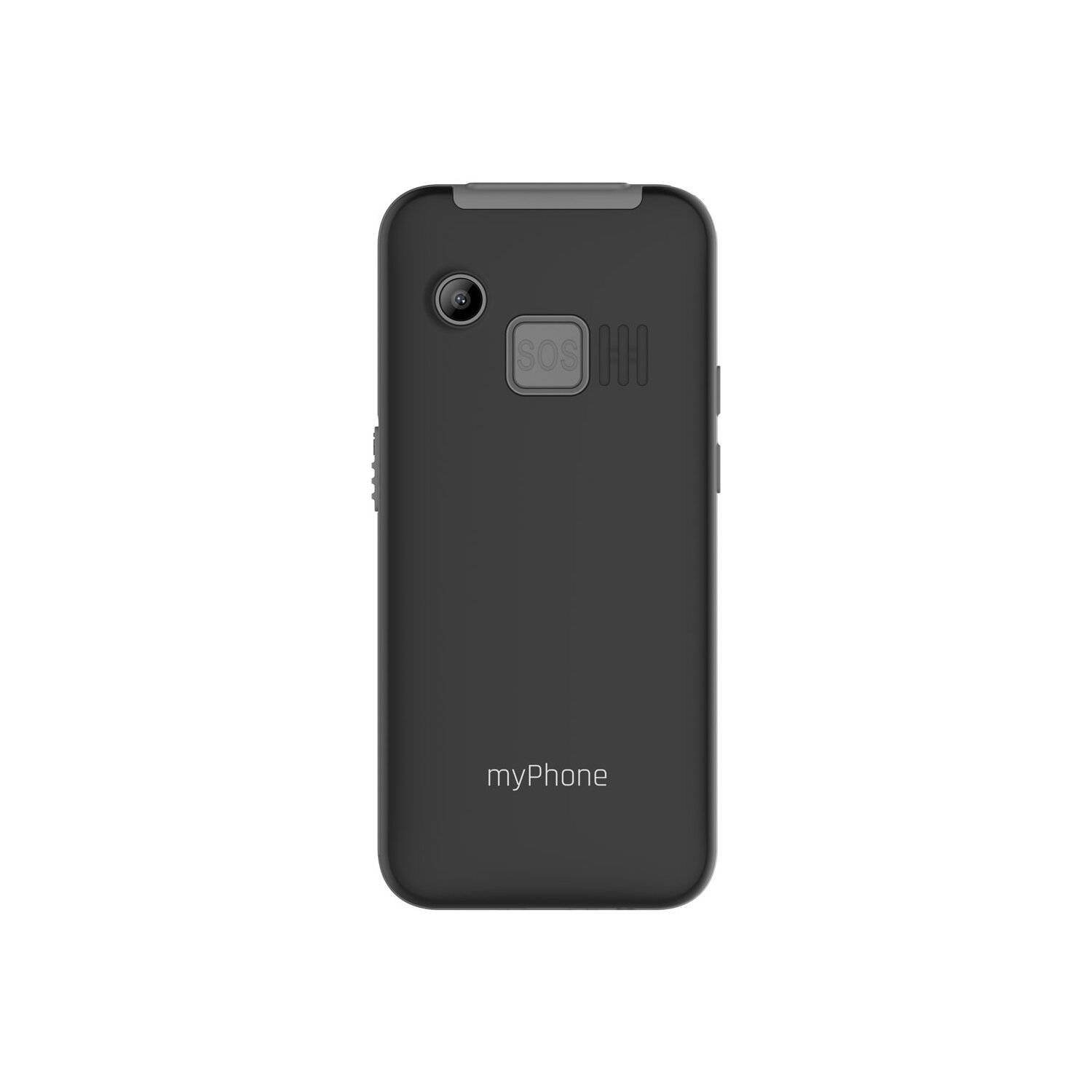 myPhone Halo 3 LTE Mobiltelefon, 1400 mAh, 4G LTE, SOS-Taste und Taschenlampe Schwarz