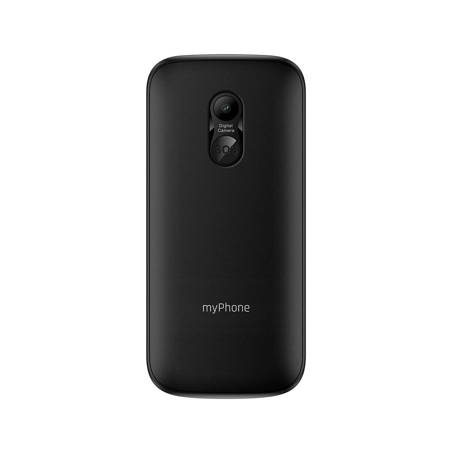 myPhone Halo A Mobiltelefon 1.77"-Display, 800 mAh, Dual Sim, 0,3 Mpx Kamera, 2G Schwarz