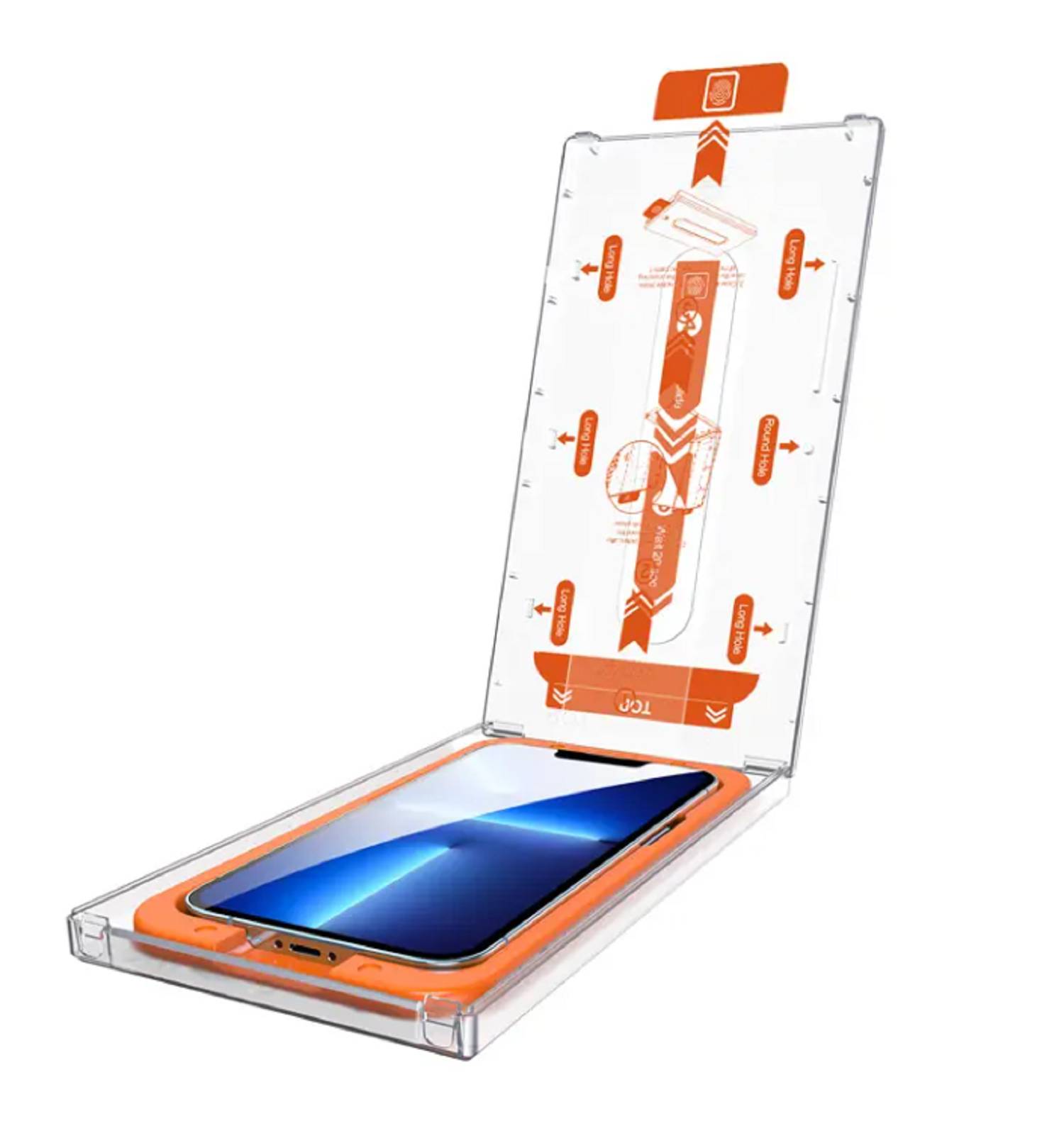 5x Blickschutz MagicBox 9H Panzerhartglas für iPhone 14 Plus 3D KLAR Displayschutz Schutzglas Schuzfolie echtes Tempered Panzerglas Screen Protector