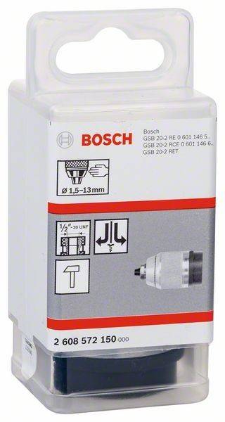 Bosch Power Tools Schnellspannbohrfutter 2608572150