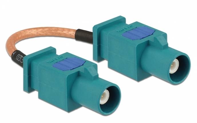 Delock - Antennenkabel - FAKRA Z-Anschluss männlich bis FAKRA Z-Anschluss männlich