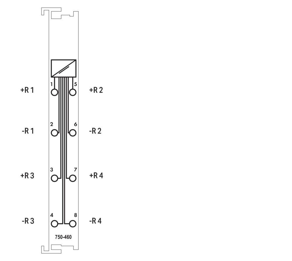 WAGO GmbH & Co. KG 4-Kanal-Analogeingang 753-460