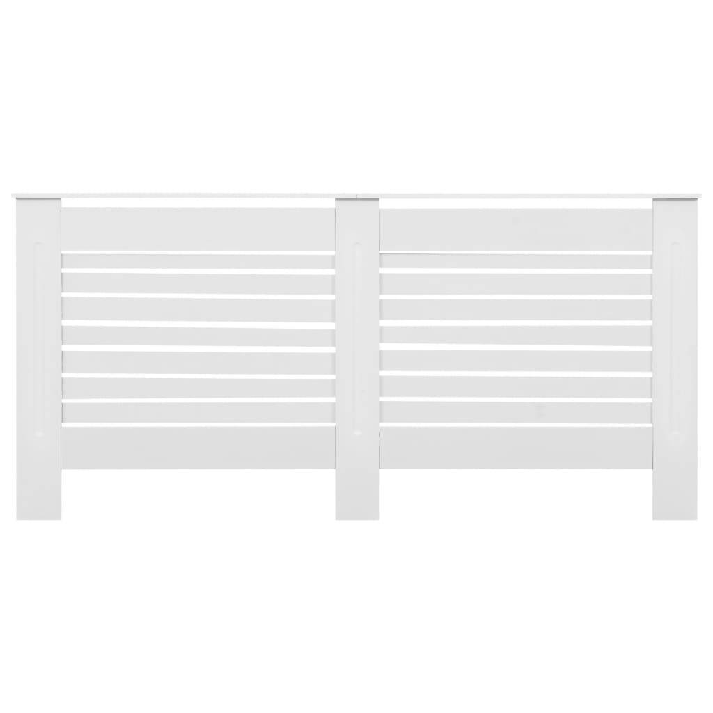 vidaXL Heizkörperabdeckung Weiß 172×19×81,5 cm MDF