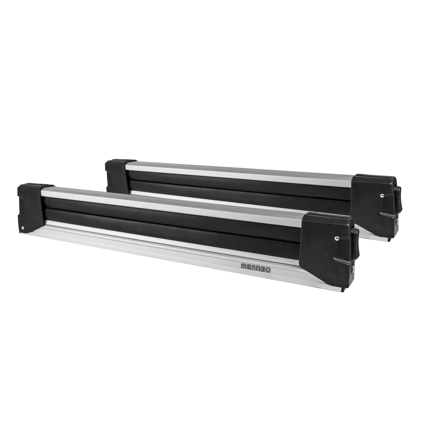 Skiträger YELO 6 Paar Ski + Dachträger VDP EVO ALU kompatibel mit für Peugeot 106 5 Türer 1991-2003