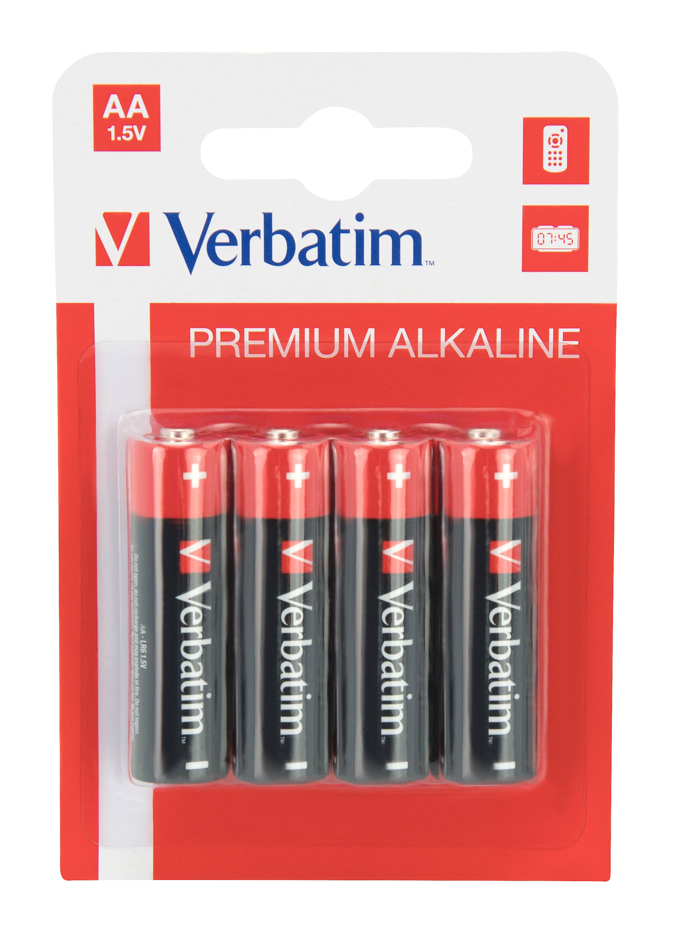 Verbatim - Batterie 4 x AA-Typ - Alkalisch