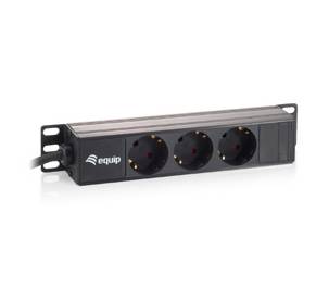 equip pro - Stromverteilungseinheit (Rack - einbaufähig) - Wechselstrom 250 V - 3500 Watt - Eingabe, Eingang Stromversorgung - Ausgangsanschlüsse: