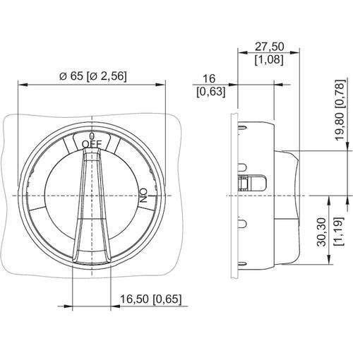 Stahl Drehgriff groß 227225