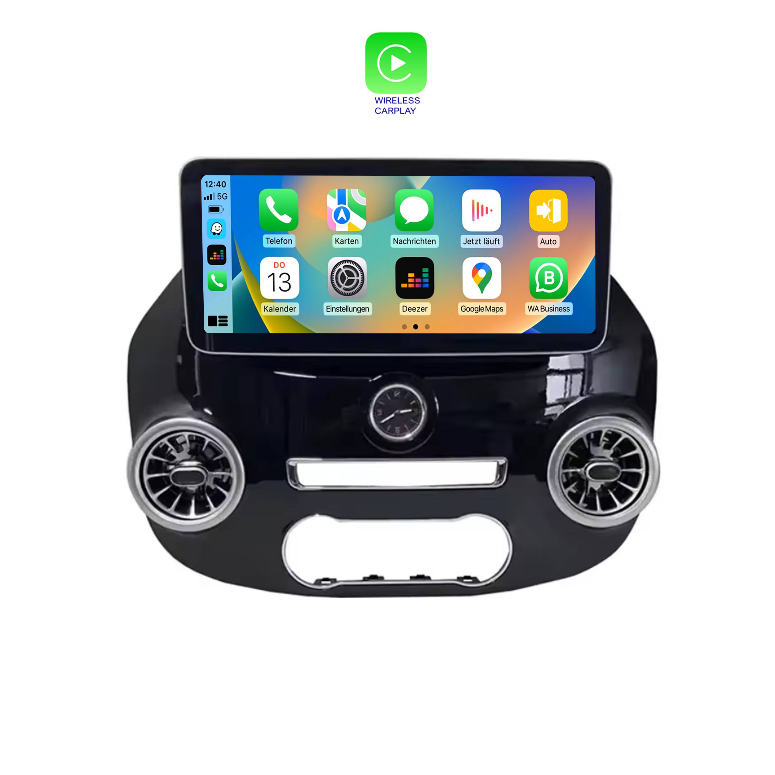Für Mercedes Vito W447 12.3" Touchscreen Android Autoradio GPS Navi CarPlay
