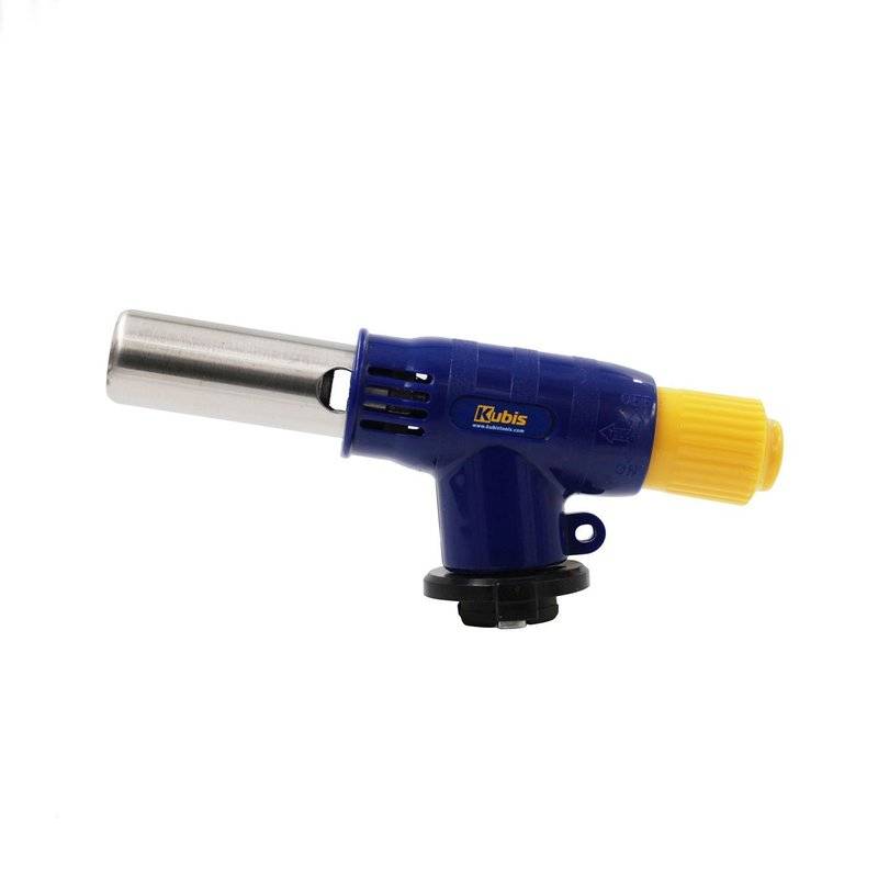 KUBIS Gasbrenner mit Piezozündung Bajonettverschluss 20 mm 1300 * C, 108 g / h