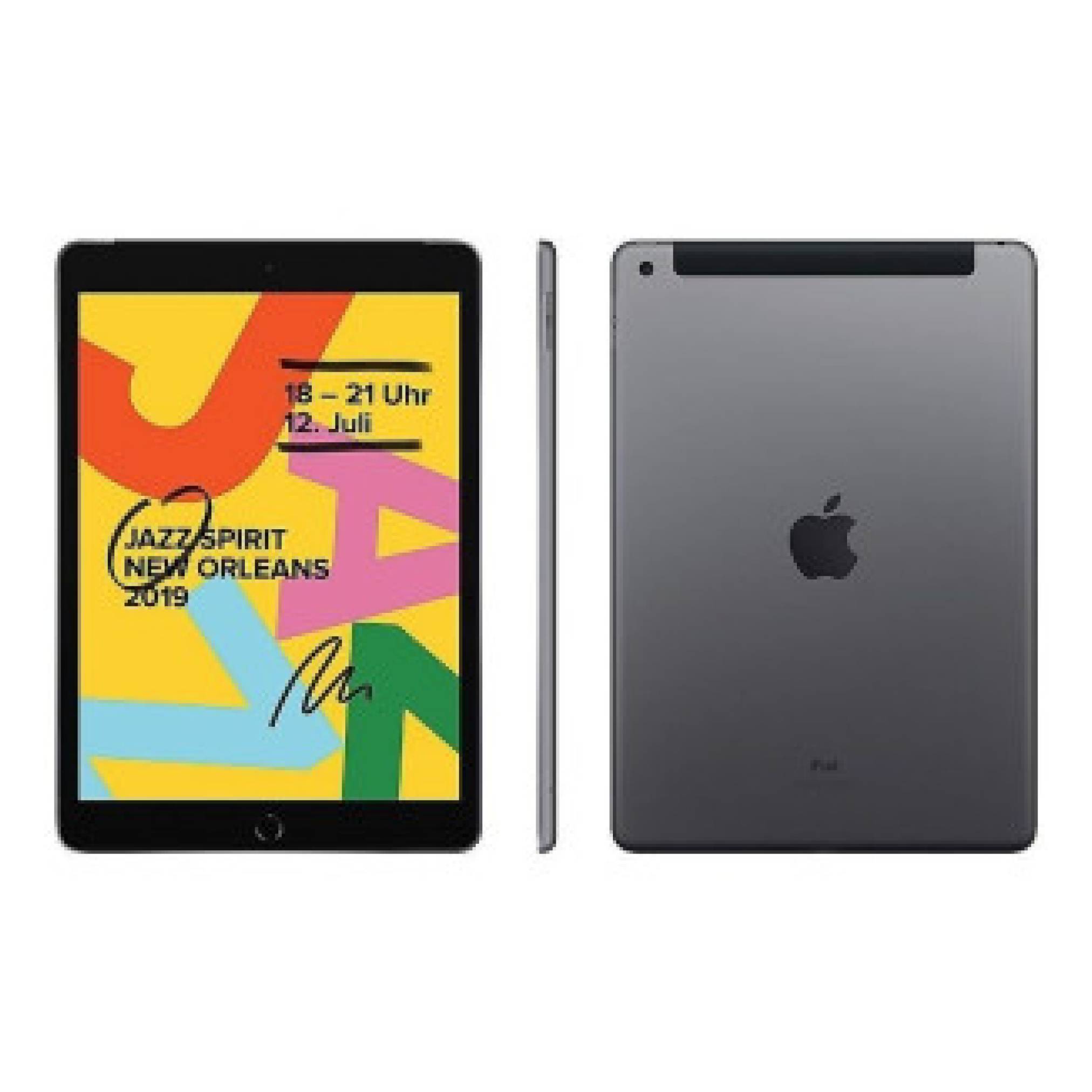 Apple iPad 7 (2019) 10,2" WiFi + Cellular 128GB Space Gray Tablet
