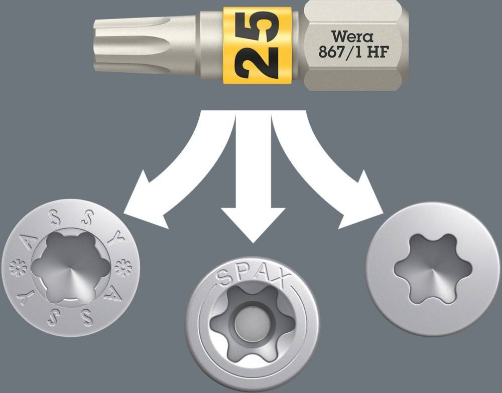 Wera Werk Bit-Check 30 Wood 05057437001