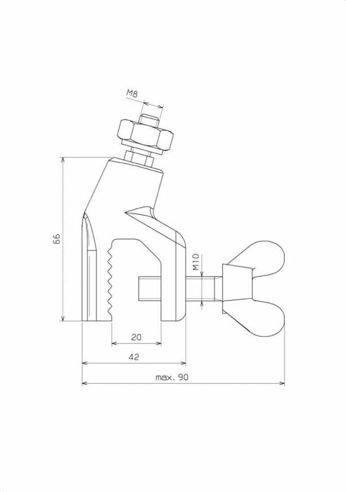 DEHN Erdungsklemme EK FL20 FS