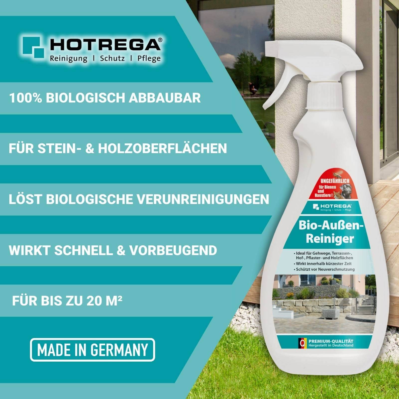 HOTREGA Bio-Außen-Reiniger 750ml