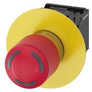 Siemens Dig.Industr. Not-Halt-Pilzdrucktaster 3SU1152-1GB20-3PW0