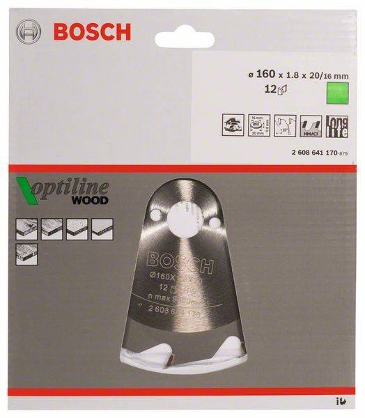 Bosch Power Tools PRO Wood Kreissägeblatt, 2608641170