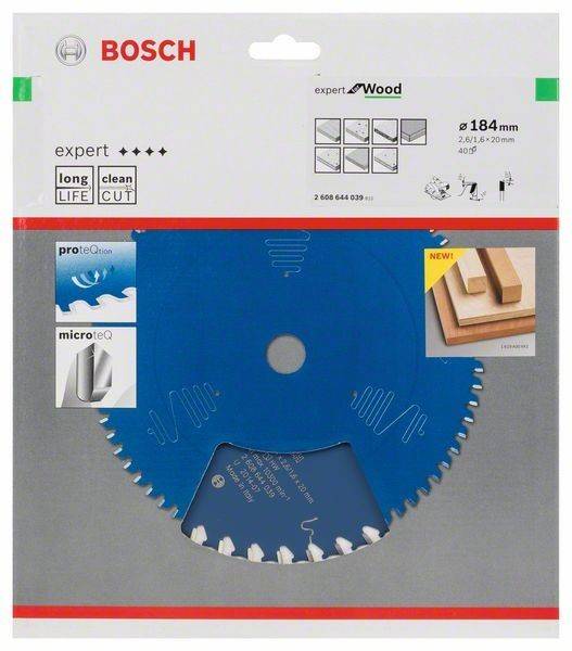 Bosch Power Tools Kreissägeblatt Expert for 2608644039