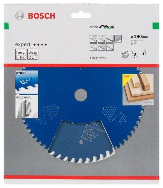 Bosch Power Tools Kreissägeblatt Expert for 2608644087