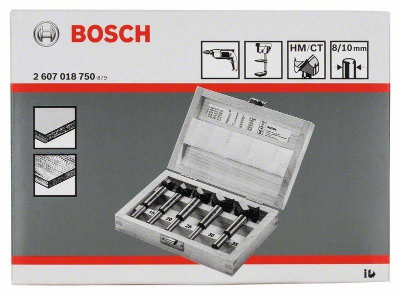 Bosch Power Tools 5-tlg. 2607018750
