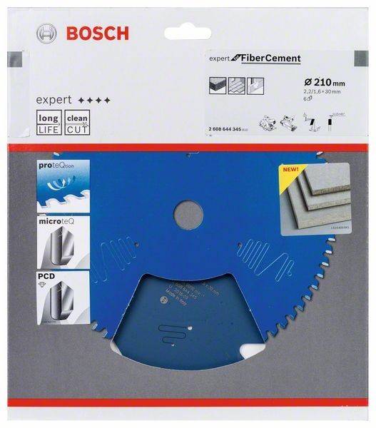 Bosch Power Tools Kreissägeblatt Fibre 2608644345