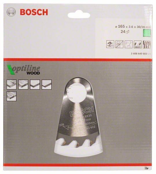 Bosch Power Tools PRO Wood Kreissägeblatt, 2608640602