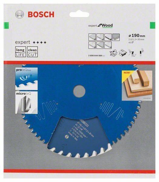 Bosch Power Tools Kreissägeblatt Wood 2608644084