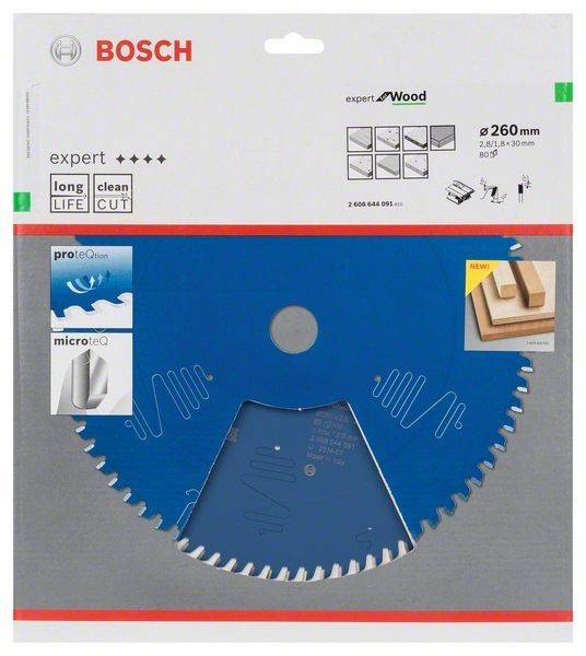 Bosch Power Tools Kreissägeblatt Expert for 2608644091