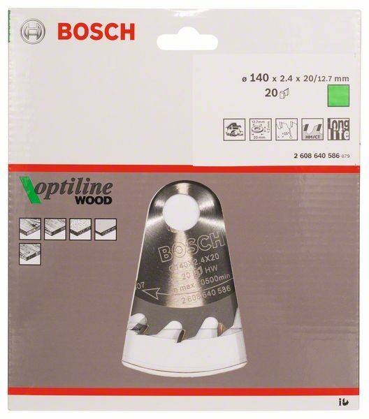 Bosch Power Tools PRO Wood Kreissägeblatt, 2608640586
