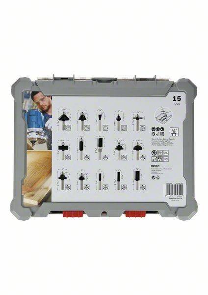Bosch Power Tools PRO Fräsersatz gemischt, 2607017473
