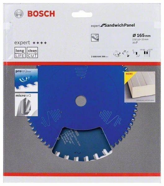 Bosch Power Tools Kreissägeblatt Sandw 2608644366