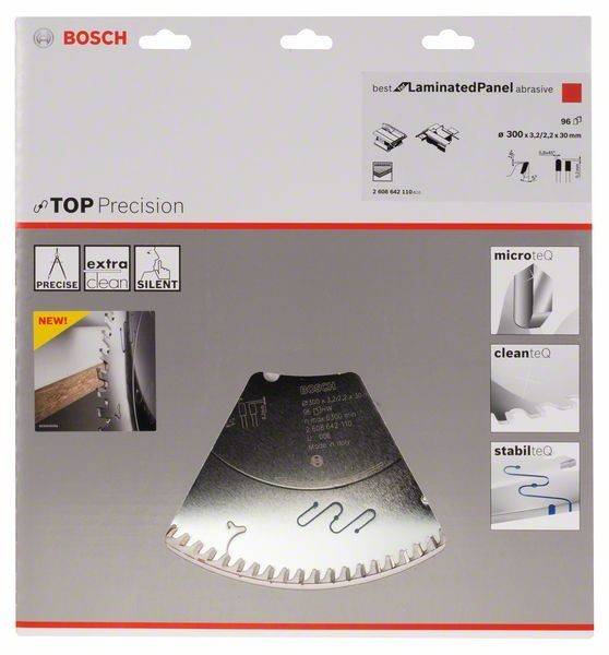 Bosch Power Tools Kreissägeblatt Top 2608642110