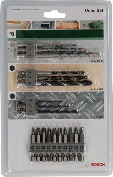 Bosch Power Tools Bohr-/Bit-Set 2609256989