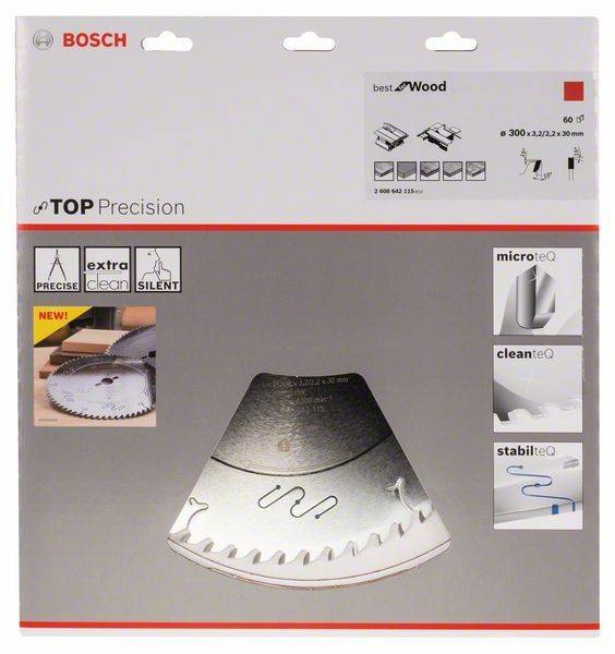 Bosch Power Tools Kreissägeblatt Top 2608642115