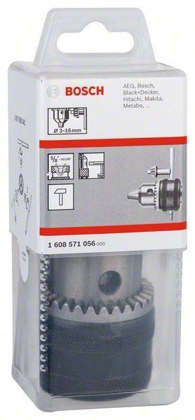 Bosch Power Tools Zahnkranzbohrfutter bis 16 1608571056