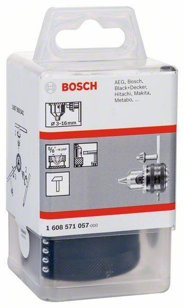Bosch Power Tools Zahnkranzbohrfutter bis 16 1608571057