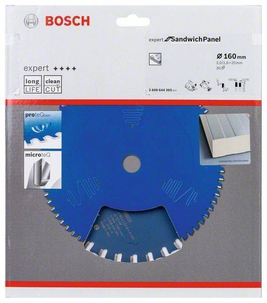Bosch Power Tools Kreissägeblatt Sandw 2608644365
