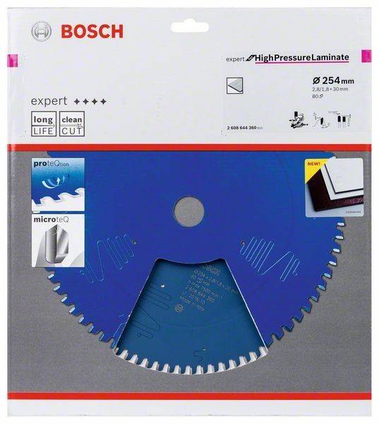 Bosch Power Tools Kreissägeblatt Lamin 2608644360