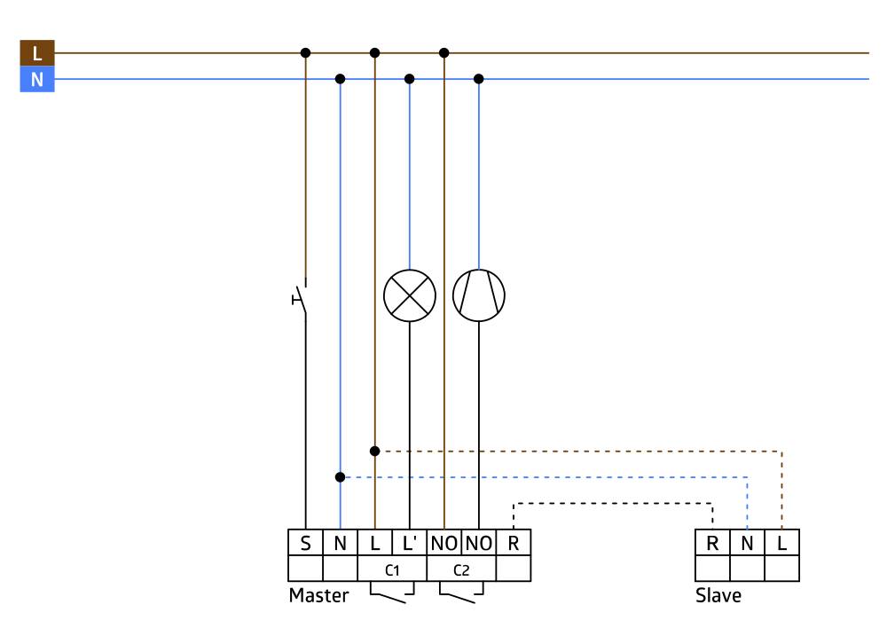 BEG Brück Electronic Präsenzmelder Indoor180-M-2C m.R.
