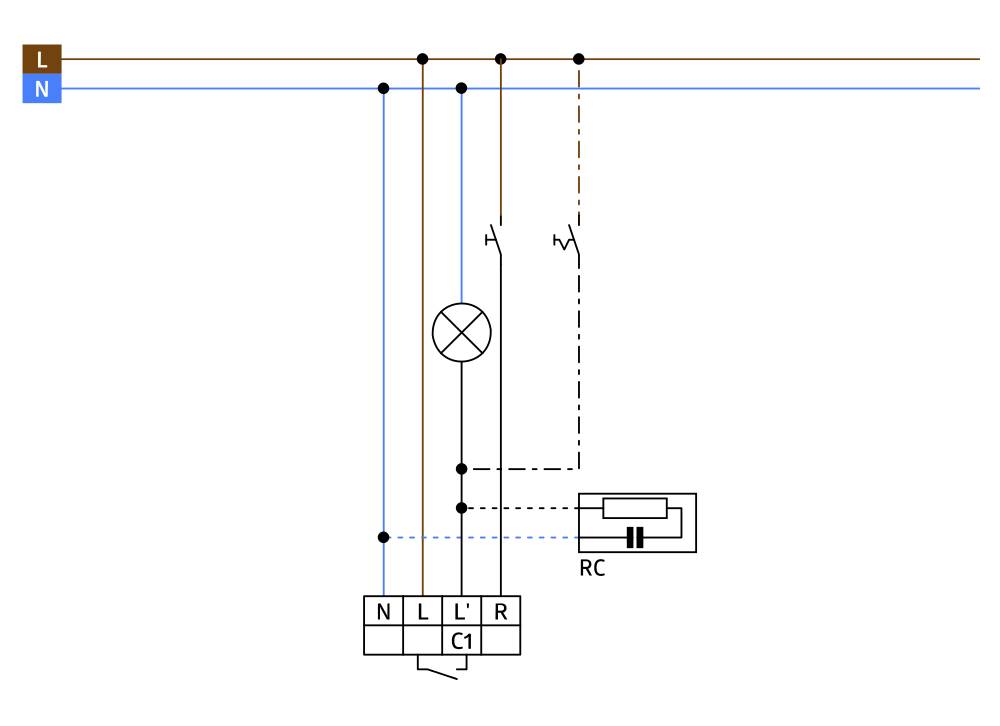 BEG Brück Electronic Bewegungsmelder Indoor180-R m.Rahmen