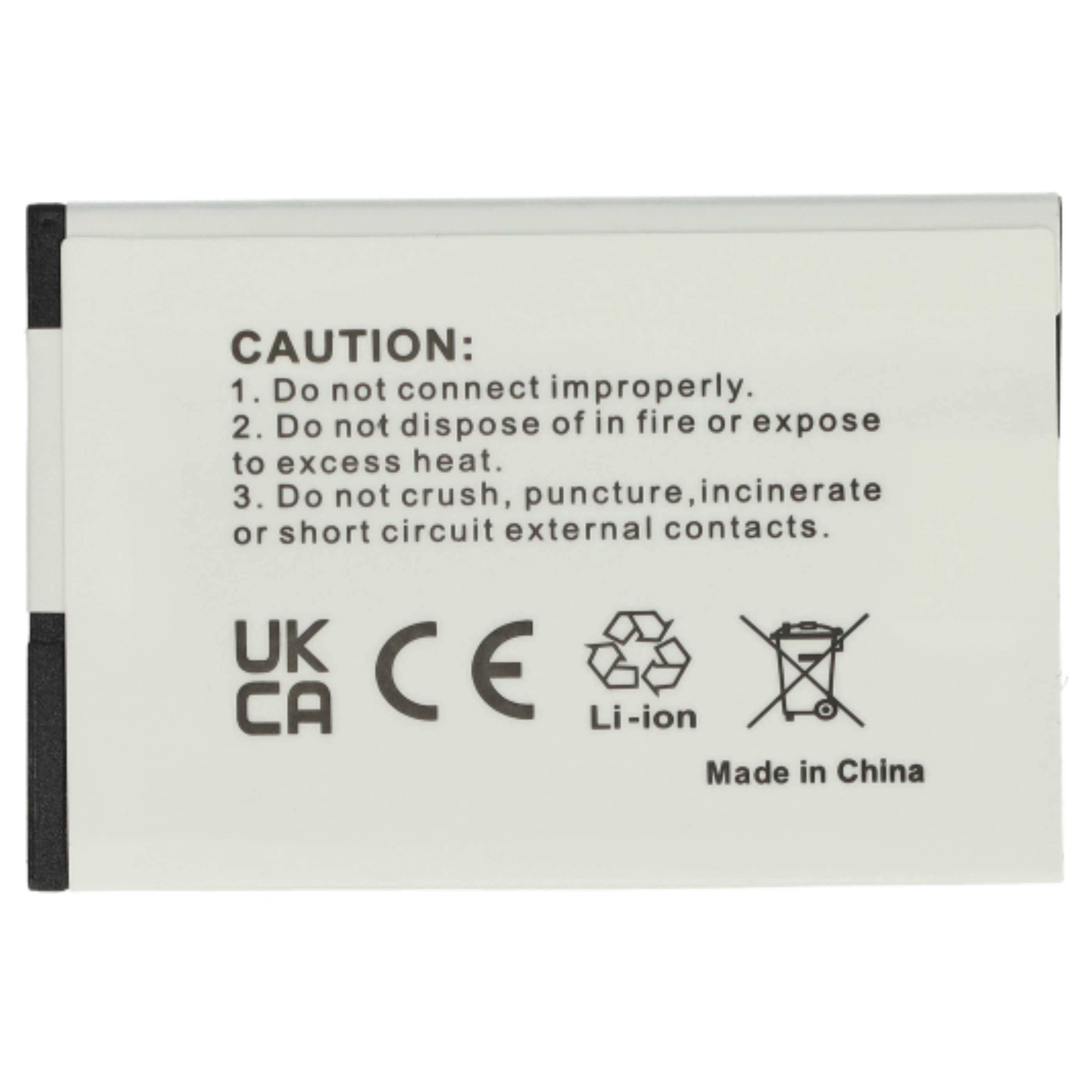 vhbw 5x Akku kompatibel mit Auerswald COMfortel M-520, M-720, M-710 schnurlos Festnetz Telefon (700 mAh, 3,7 V, Li-Ion)